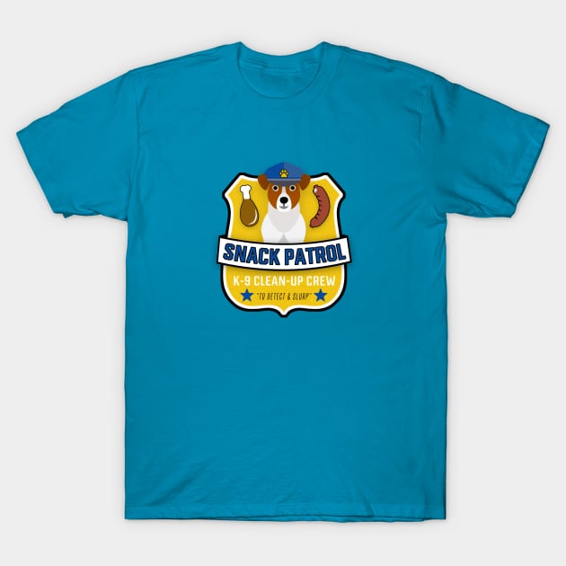 Jack Russell Snack Patrol T-Shirt by Rumble Dog Tees